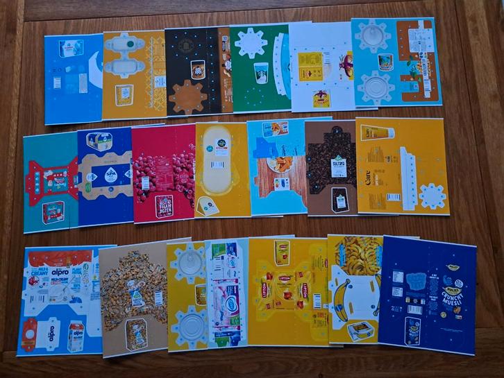 Diverse AH supermarkt mini's per 6 stuks €3, Verzamelen, Supermarktacties, Albert Heijn, Ophalen of Verzenden