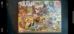 Puzzel Bouw van de ark van Noah 1000 stukjes, Ophalen of Verzenden, Zo goed als nieuw