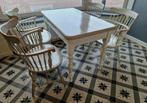 Complete set Windsor fauteuils plus tafel, Tuin en Terras, Ophalen, Gebruikt, Wicker