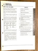 Honda MB50 MT50 1980-1990 Service Manual, Verzenden, Honda