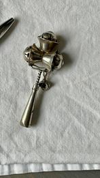 ZILVEREN RAMMELAAR met belletje - WD014, Antiek en Kunst, Antiek | Goud en Zilver, Ophalen of Verzenden, Zilver