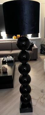 Zwarte Bol Lamp, Huis en Inrichting, Ophalen, Zo goed als nieuw, Glas, 100 tot 150 cm