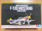 1:72 1/72 Tamiya North American F-51D Mustang Korean war, Overige merken, 1:72 tot 1:144, Ophalen of Verzenden, Zo goed als nieuw