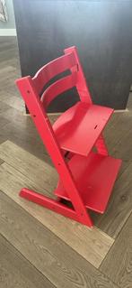 Tripp Trapp rode stoel, Kinderen en Baby's, Kinderstoelen, Ophalen, Zo goed als nieuw, Meegroeistoel
