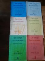 accordeon lesboeken-de jonge accordeonist deel  1+2+3+4+5+6, Muziek en Instrumenten, Bladmuziek, Gebruikt, Overige genres, Les of Cursus