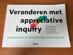 Jeannette de Haan - Veranderen met appreciative inquiry, Boeken, Sociale wetenschap, Zo goed als nieuw, Jeannette de Haan; Nathalie Hugenholtz; Marco van Rossum; Rob...