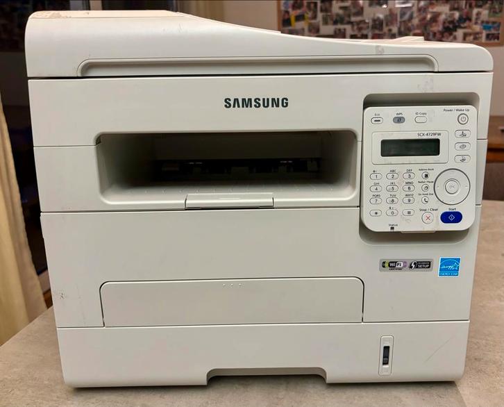 Samsung SCX-4729FW Laserprinter - All-in-One, Computers en Software, Printers, Gebruikt, All-in-one, Laserprinter, Faxen, Kopieren