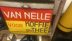 Vintage Van Nelle Koffie en Thee Blik, Antiek en Kunst, Antiek | Emaille, Ophalen of Verzenden