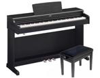 Yamaha YDP-165B digitale Piano =met o.a. Vleugel CFX, Muziek en Instrumenten, Piano's, Ophalen, Zwart, Digitaal, Zo goed als nieuw