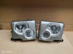 Koplampen Range Rover L322 Halogeen Koplamp Links Rechts, Auto-onderdelen, Verlichting, Land Rover, Ophalen of Verzenden, Gebruikt