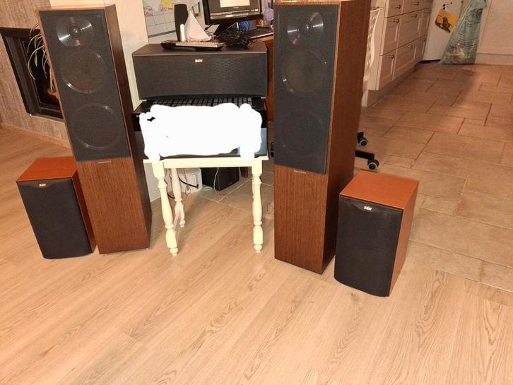 5x B&W: CM7 + DM601 + CC6 S2, Audio, Tv en Foto, Luidsprekers, Gebruikt, Front, Rear of Stereo speakers, 120 watt of meer, Bowers & Wilkins (B&W)