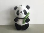 Schattige panda pluche met bamboe, Ophalen of Verzenden, Zo goed als nieuw, Overige typen