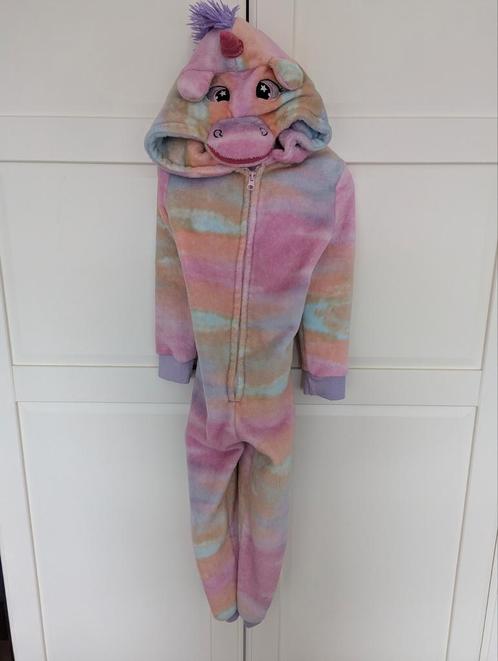 Super leuke en fijne Unicorn/Eenhoorn onesie, voor 5-6 jaar, Kinderen en Baby's, Kinderkleding | Overige, Meisje, Ophalen of Verzenden
