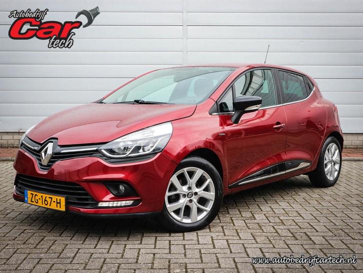 Renault Clio 0.9 TCe Limited | Airco | Navi | Cruise | Licht, Auto's, Renault, Bedrijf, Te koop, Clio, ABS, Airbags, Airconditioning