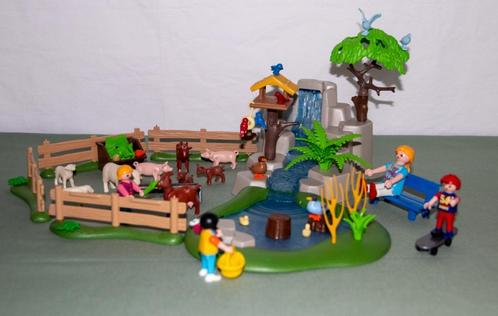 Playmobil Waterval met boerderijdieren, Kinderen en Baby's, Speelgoed | Playmobil, Zo goed als nieuw, Ophalen of Verzenden