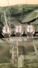 3 Waterglazen Nieuw heel mooi. Met opdruk Water., Glas of Glazen, Nieuw, Ophalen of Verzenden, Glas