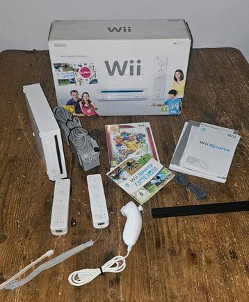 Nintendo Wii - Compleet met Games! beschikbaar voor biedingen