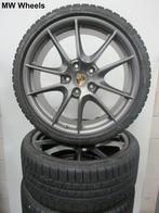 Porsche 20 inch velgen 911 991  2 en 2 S met winterbanden, Auto-onderdelen, Banden en Velgen, Gebruikt, -, -, Banden en Velgen