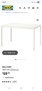 Eettafel wit, Ophalen, Zo goed als nieuw