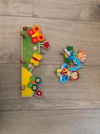 Houten meisjes kinderkapstok met losse haken, Kinderen en Baby's, Ophalen of Verzenden, Zo goed als nieuw