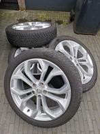 Winterbanden op aluminium velgen Renault - 195/55 R20, Ophalen, Gebruikt, Banden en Velgen, Winterbanden