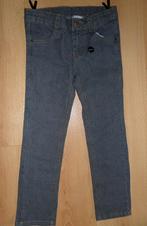 NIEUW: Grijze katoenen stretchpantalon maat 116, Kinderen en Baby's, Kinderkleding | Maat 116, Ophalen of Verzenden, Nieuw, Meisje