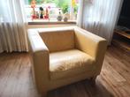 Leren stoel, Huis en Inrichting, Ophalen, Gebruikt, 75 tot 100 cm, 50 tot 75 cm