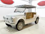 Fiat 500 Jolly America Recreation  - ONLINE AUCTION, Auto's, Oldtimers, Wit, Bedrijf, Handgeschakeld, Te koop