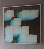 Zeefdruk "Verplaatsing IV". Van Straalen 1985.  Nr. 21/25., Antiek en Kunst, Kunst | Schilderijen | Abstract, Ophalen