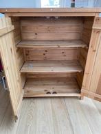 Houten Buiten Kast, Tuin en Terras, Bergingen en Tuinkasten, Ophalen of Verzenden, Gebruikt, Hout, Overige typen