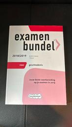 Examenbundel vwo Geschiedenis 2018/2019, M.M.P.C. Bolink, VWO, Geschiedenis, Zo goed als nieuw