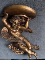 Wandconsole met engel, Ophalen of Verzenden