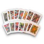 15 stuks vintage Spin Art schilderijen | handgemaakt, Ophalen of Verzenden