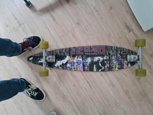 pintail longboard met original super trucks, Sport en Fitness, Skateboarden, Gebruikt, Skateboard, Longboard, Ophalen