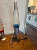 (raket) lavalamp blauw, Ophalen, Zo goed als nieuw, Minder dan 50 cm