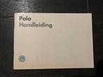 Handleiding Volkswagen Polo, Ophalen of Verzenden