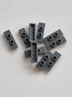 10 nieuwe lego tegels 1x3 met 2 knopjes DBG / Donker Grijs, Ophalen of Verzenden, Nieuw, Losse stenen, Lego