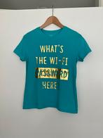 Nieuw lichtblauw shirt met Wifi print, maat 164, Kinderen en Baby's, Kinderkleding | Maat 164, Nieuw, Meisje, Ophalen of Verzenden