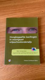 Hoogbegaafde leerlingen in voortgezet vrijeschoolonderwijs, Ophalen of Verzenden, Nieuw, Frietzen Grünbauer-Felius