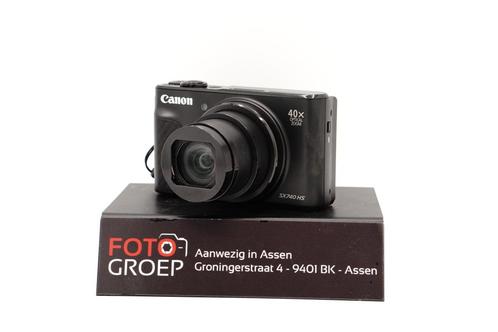 Canon PowerShot SX740 HS Zwart  - (Assen), Audio, Tv en Foto, Fotocamera's Digitaal, Gebruikt, Compact, Canon, 8 keer of meer