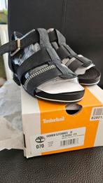 Timberland Malibu waves NIEUW zwart leer mt 38 TOPPERS, Ophalen, Zwart, Nieuw, Sandalen of Muiltjes