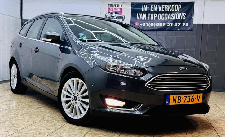 Ford Focus Wagon 1.0 Titanium/2DE EIG/TOP STAAT/, Auto's, Ford, Bedrijf, Te koop, Focus, ABS, Airbags, Airconditioning, Alarm