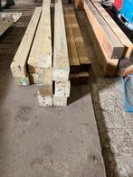 Houte balken 8x8 cm en 150 cm lang, Ophalen, Zo goed als nieuw, Minder dan 180 cm, Balken