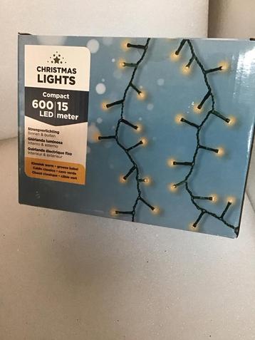 Kerstverlichting LED 600 lampjes - 15 meter beschikbaar voor biedingen