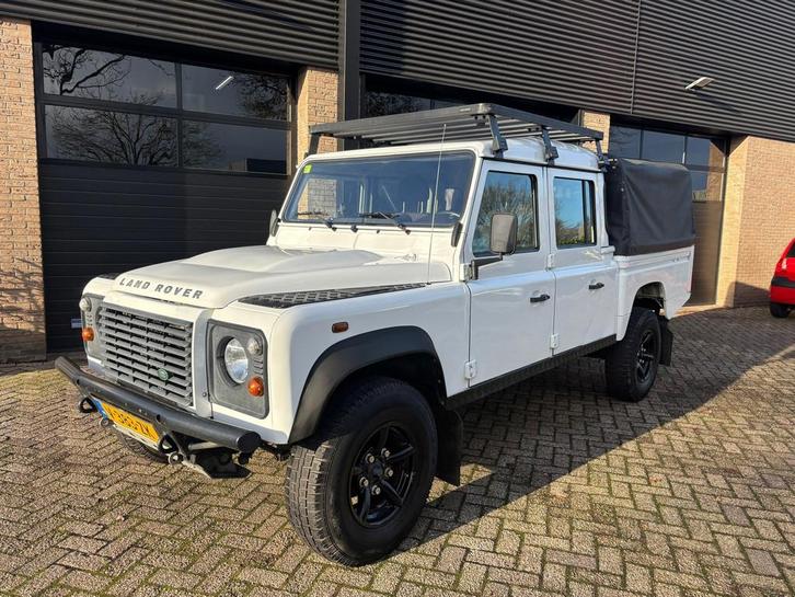 Land Rover Defender 2.2 D 130" S Crew Cab, Auto's, Bestelauto's, Te koop, 4x4, ABS, Airconditioning, Alarm, Centrale vergrendeling