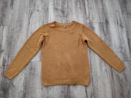 Prachtige okergele gebreide trui van Hema, maat S. Gele trui, Kleding | Dames, Truien en Vesten, Zo goed als nieuw, Maat 36 (S)