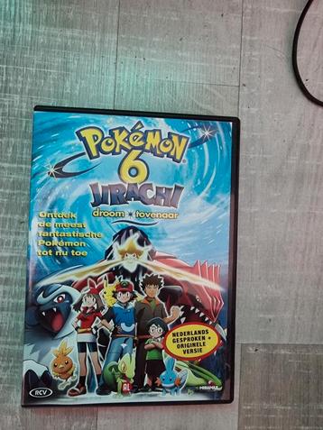 Pokémon 6: Jirachi - Droom Tovenaar DVD beschikbaar voor biedingen