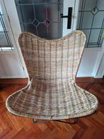 Rotan stoel in goede staat /vlinderstoel, Huis en Inrichting, Ophalen, Bruin, Bohemian, Zo goed als nieuw