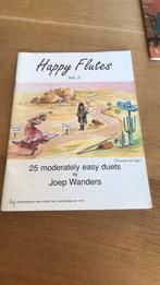 Happy flutes deel 2, Muziek en Instrumenten, Bladmuziek, Les of Cursus, Overige genres, Gebruikt, Ophalen of Verzenden