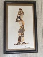 Afrikaanse Vlinderkunst handmade, Ophalen of Verzenden